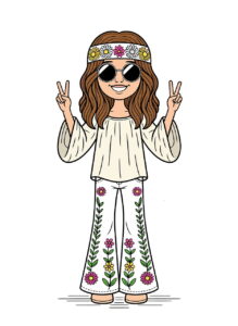 Hippie show what the 1960's were like