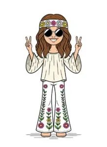 Hippie show what the 1960's were like
